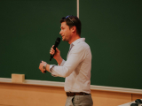Andraž Sraka chairing the second session