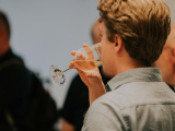 Social event- chat over drinks and snacks