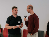 Social event- chat over drinks and snacks