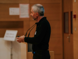Ivan "Pipi" Pepelnjak doing the keynote speech