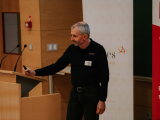 Ivan "Pipi" Pepelnjak doing the keynote speech